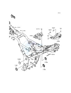 NINJA_300 EX300AFFA XX (EU ME A(FRICA) drawing Frame Fittings