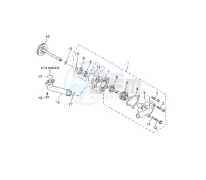 YP R X-MAX 250 drawing WATER PUMP