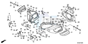 GL1800A BR - (BR) drawing COWL