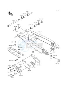 KX 250 H [KX250] (H1-H2) [KX250] drawing SWING ARM