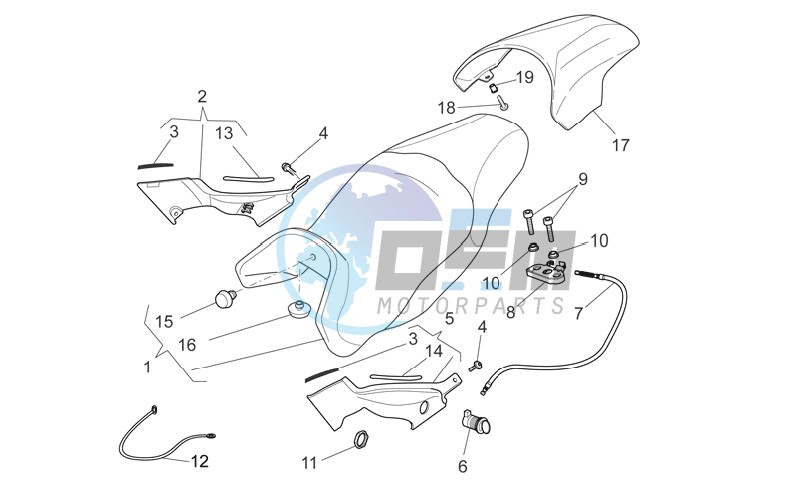 Saddle-Central body