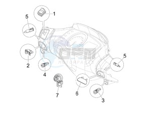 NRG POWER DT 50 drawing Selectors - Switches - Buttons