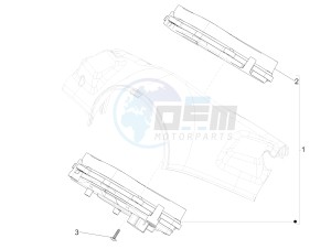 Primavera 150 4T 3V iGET ABS (EMEA) drawing Meter combination - Cruscotto