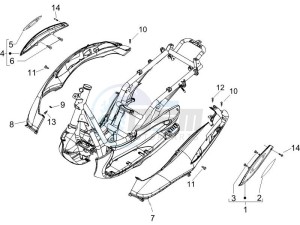 Beverly 500 (USA) USA drawing Side cover - Spoiler