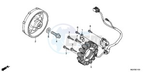 CBR1000RRD Fireblade - CBR1000RR UK - (E) drawing GENERATOR