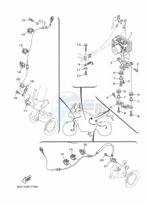 TRACER 900 GT MTT850D (B1J8) drawing ELECTRICAL 3