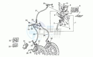 Daytona 1000 Racing Racing drawing Front master cilinder