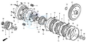 CT110 drawing CLUTCH