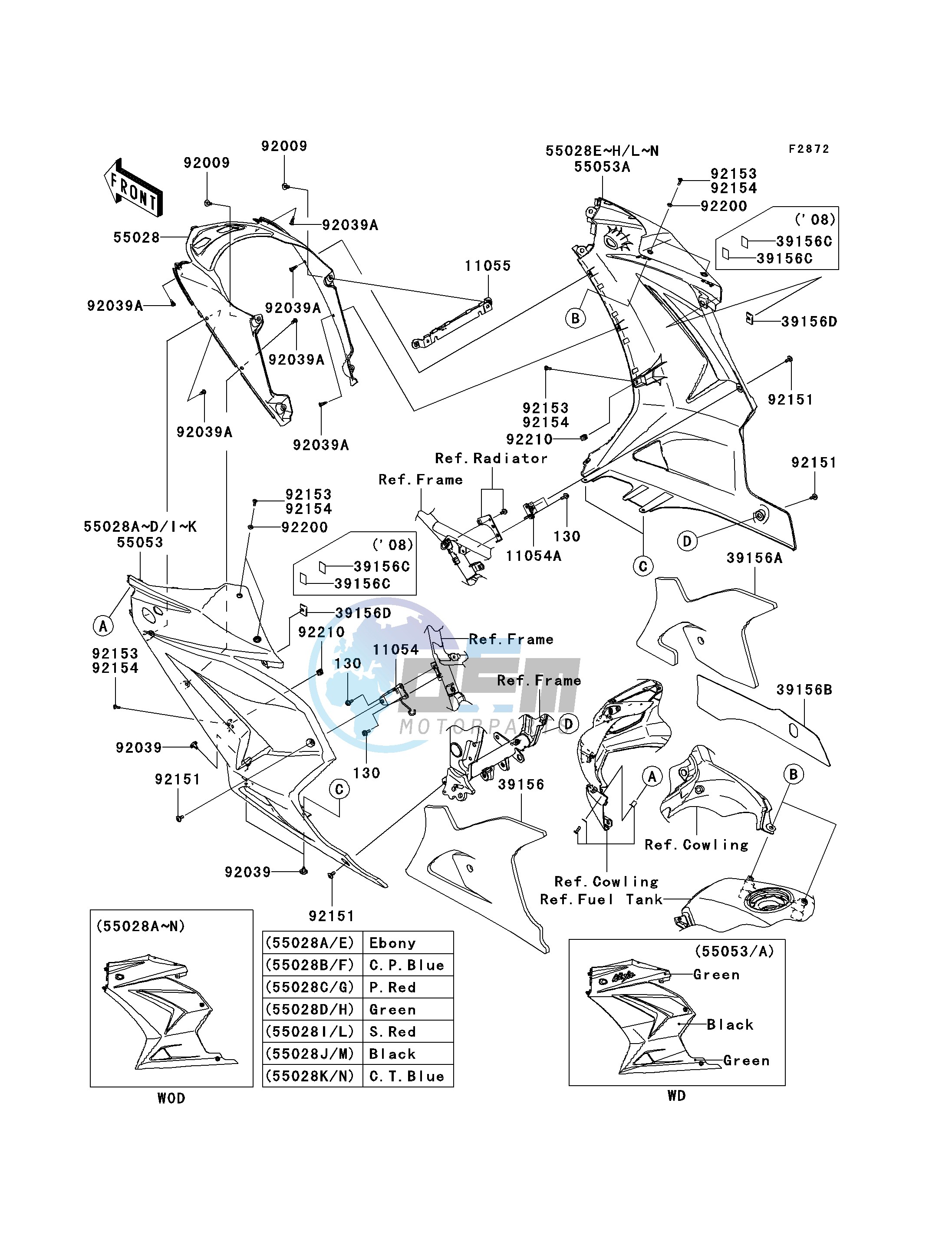 COWLING LOWERS