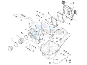 Audace 1400 Carbon 1380 (EMEA) drawing Air box