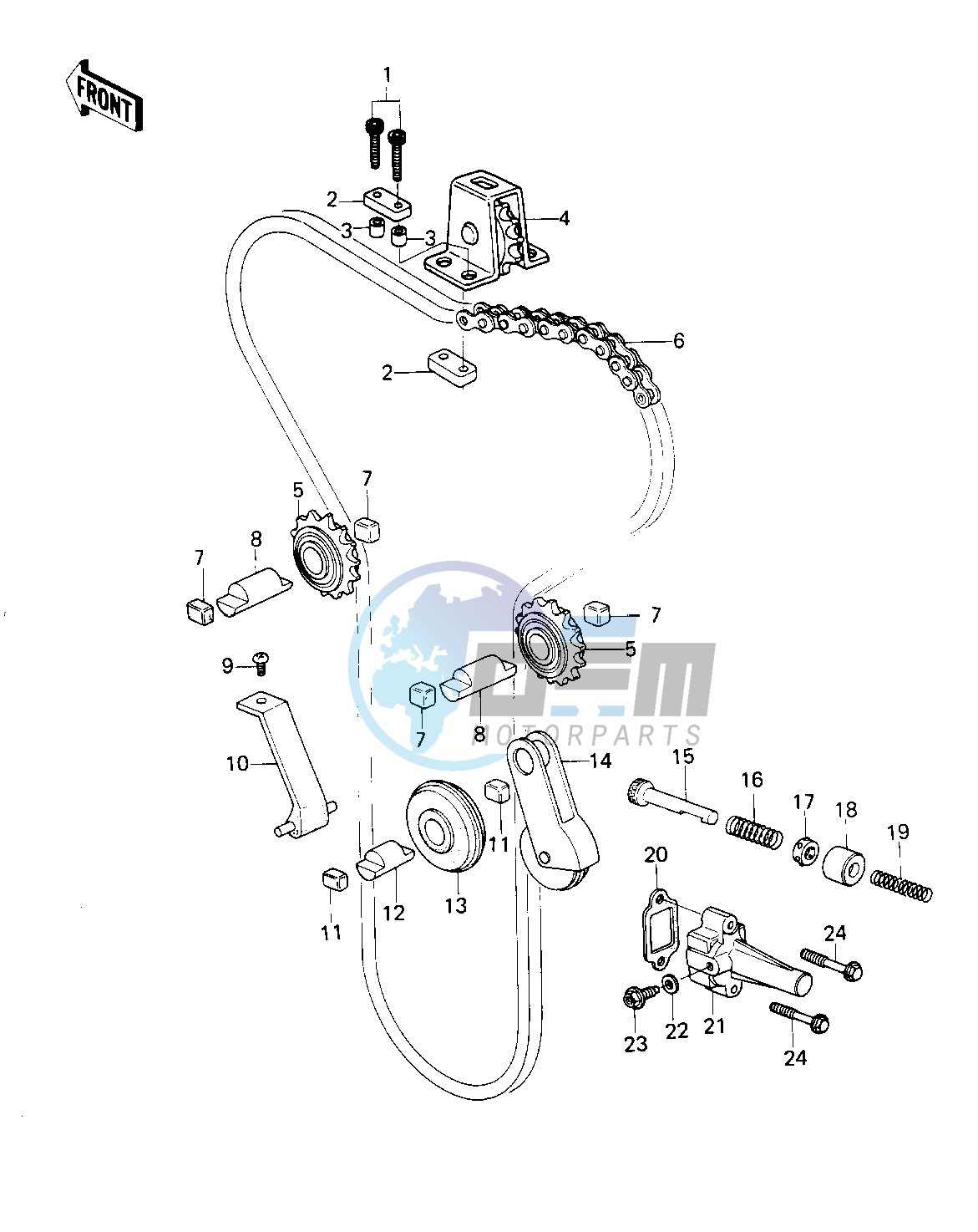 CAM CHAIN_TENSIONER