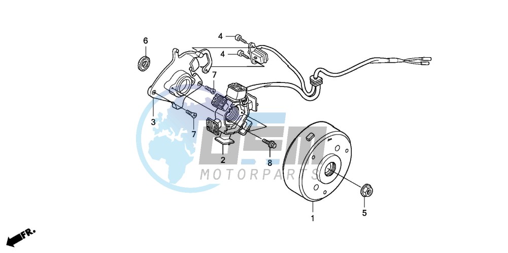 GENERATOR (CRF80F)