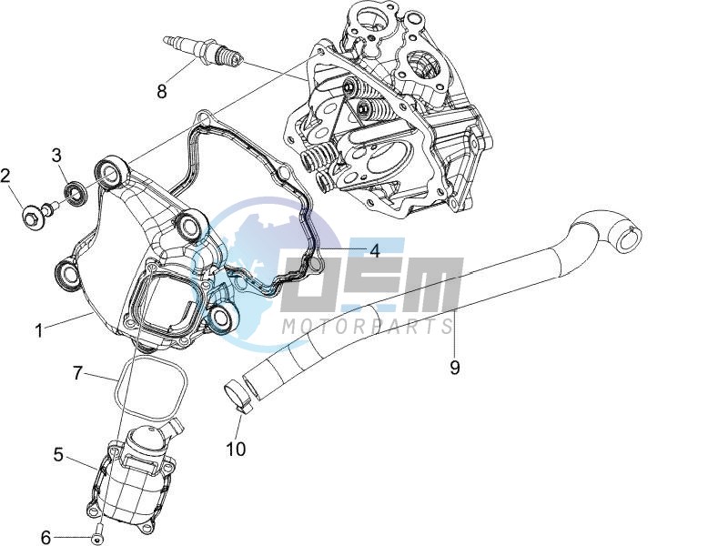 Cylinder head cover