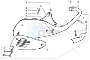 Liberty 200 Leader RST drawing Catalytic silencer