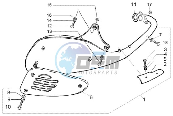 Catalytic silencer