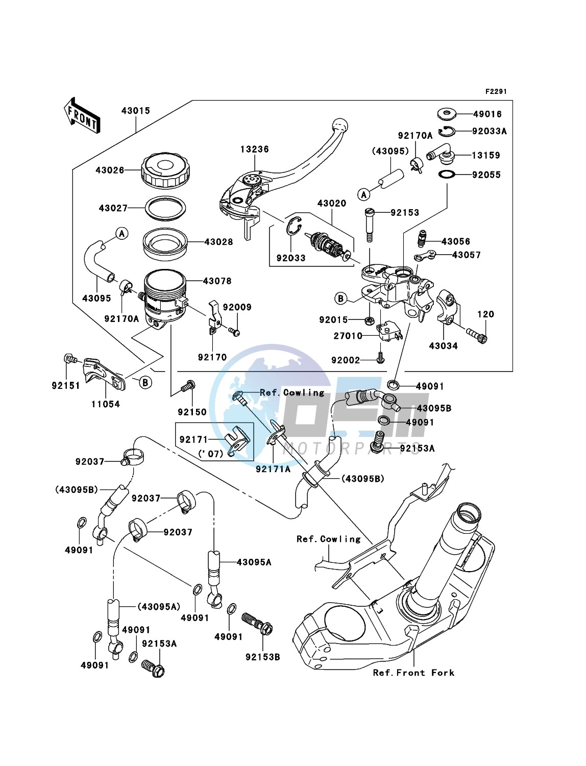 Front Master Cylinder