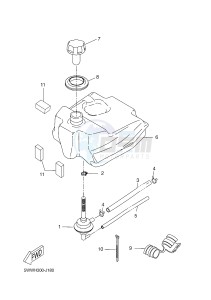 CW50N BOOSTER (2B7L 2B7M) drawing FUEL TANK