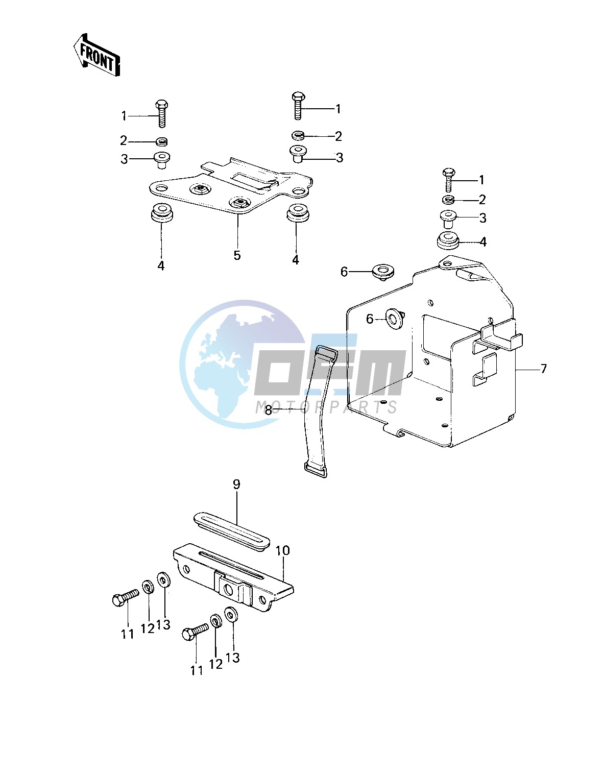 BATTERY CASE_ELECTRO BRACKET