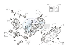 Ark AC 45 Yellow-Black 50 drawing Crankcase – Crankshaft