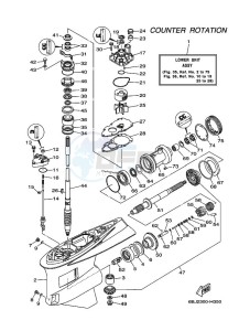 LF300TXRH drawing PROPELLER-HOUSING-AND-TRANSMISSION-3