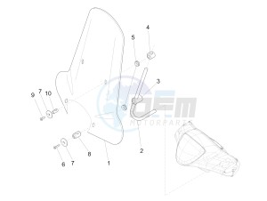 Liberty 150 4t 3v ie lem drawing Windshield