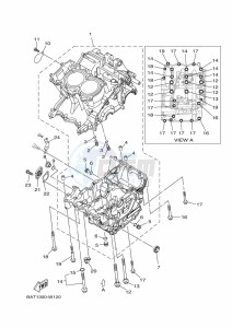 MT-07 MTN690 (BATK) drawing CRANKCASE