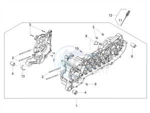 SCARABEO 50 2T CARBURATORE E4 STREET (EMEA) drawing Crankcases I