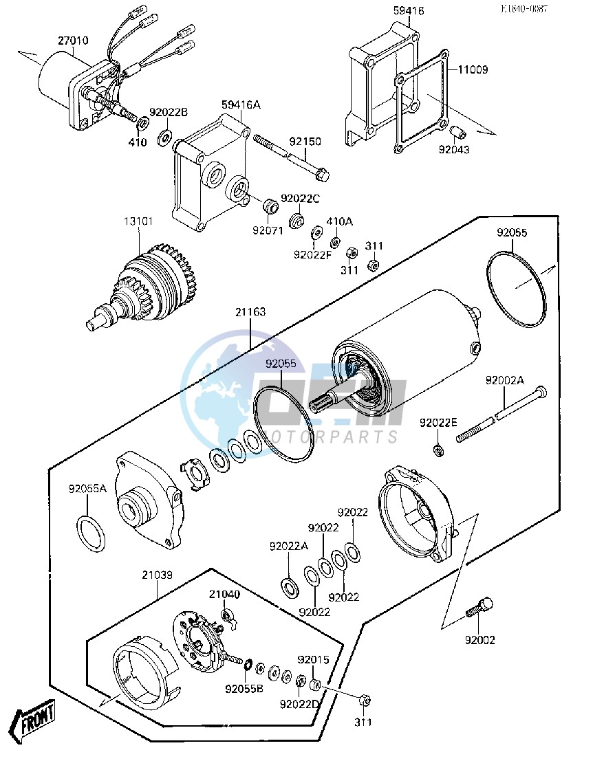 STARTER MOTOR