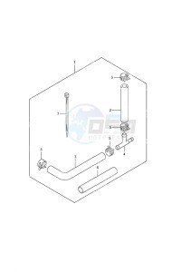 DF 40A drawing Water Pressure Gauge Sub Kit