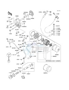 VN 1500 E [VULCAN 1500 CLASSIC] (E2-E6) [VULCAN 1500 CLASSIC] drawing OIL PUMP_OIL FILTER