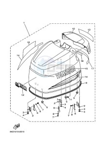 150F drawing FAIRING-UPPER