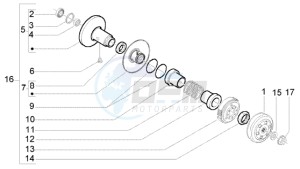 Liberty 50 2t RST ptt (AU-D) Austria - Germany drawing Driven pulley