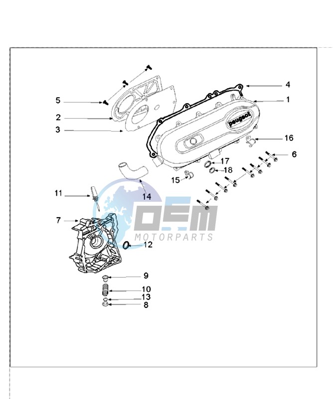 CRANKCASE COVER