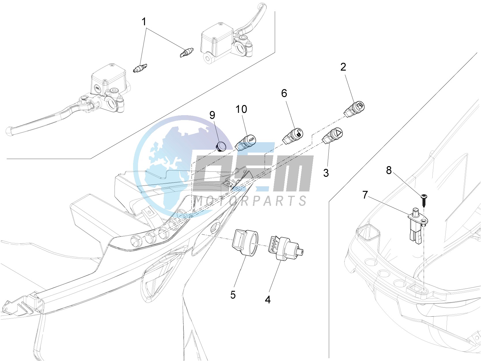 Selectors - Switches - Buttons