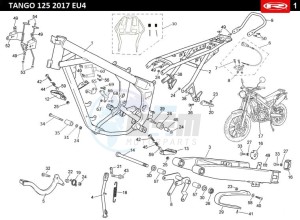 TANGO-125-E4-BLACK drawing CHASSIS