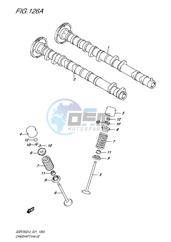 CAMSHAFT-VALVE