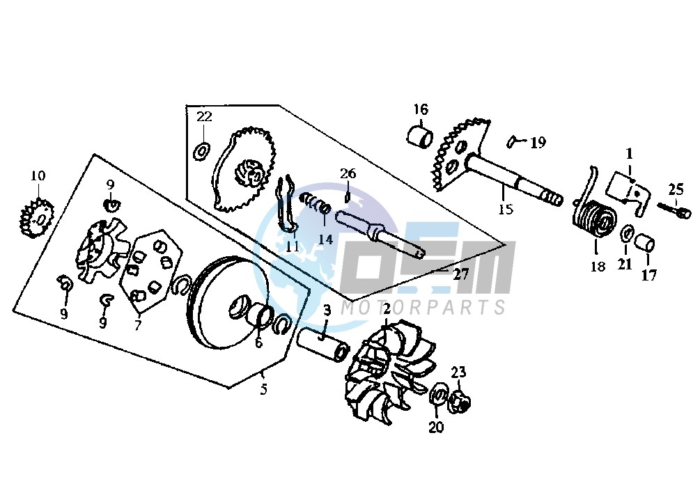 DRIVING PULLEY