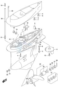 DF 225 drawing Gear Case