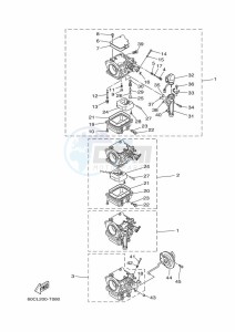 F100BETL drawing CARBURETOR-1