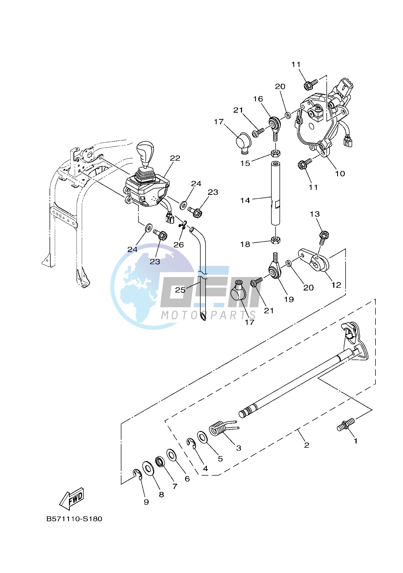 SHIFT SHAFT