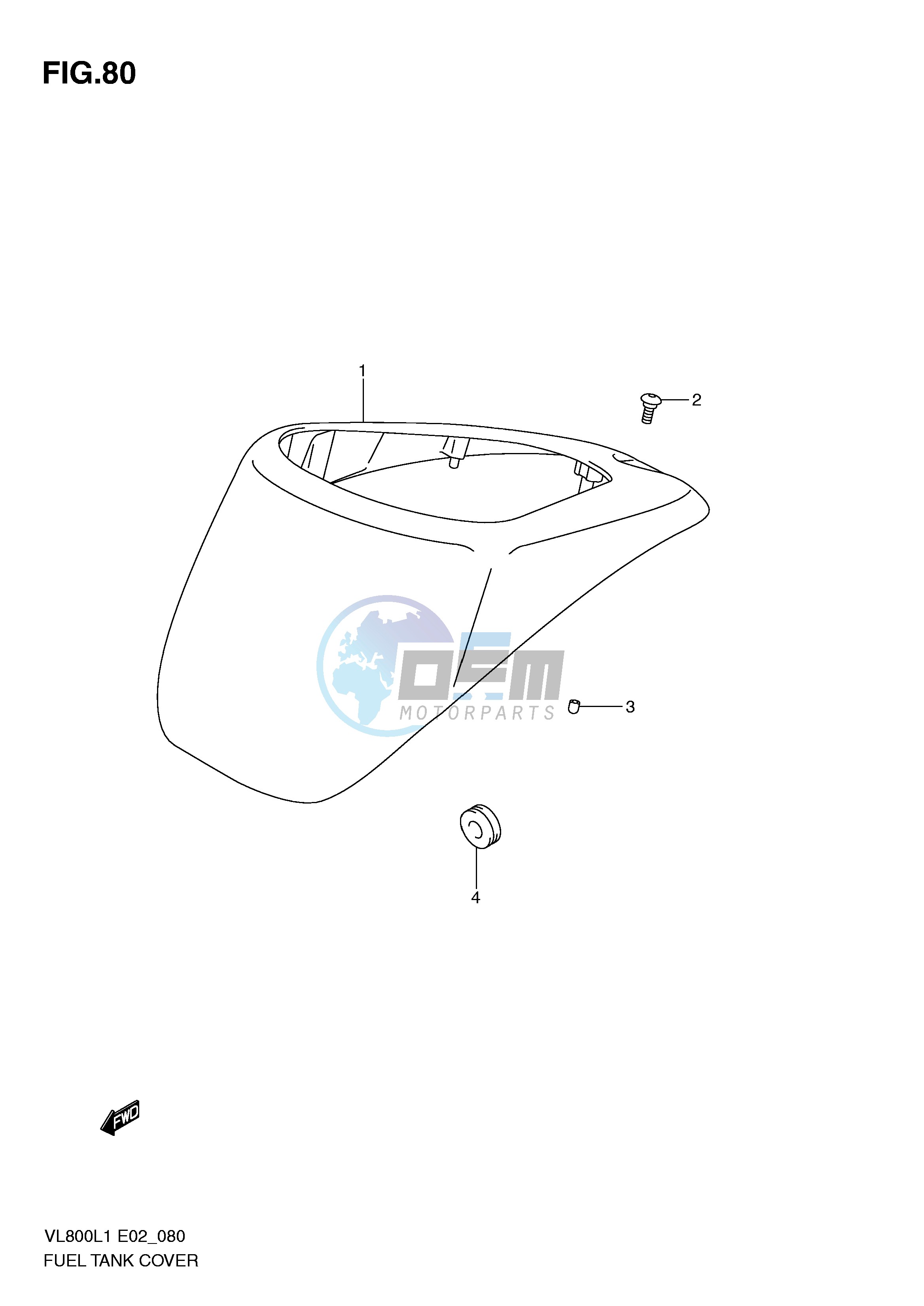 FUEL TANK COVER