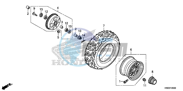 FRONT WHEEL