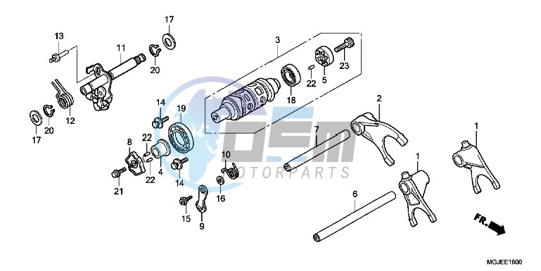 GEARSHIFT DRUM