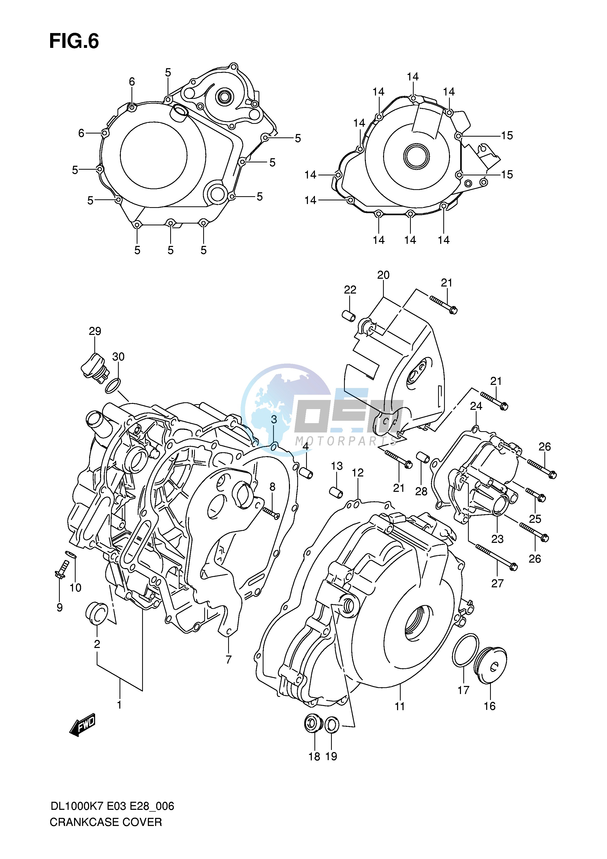 CRANKCASE COVER