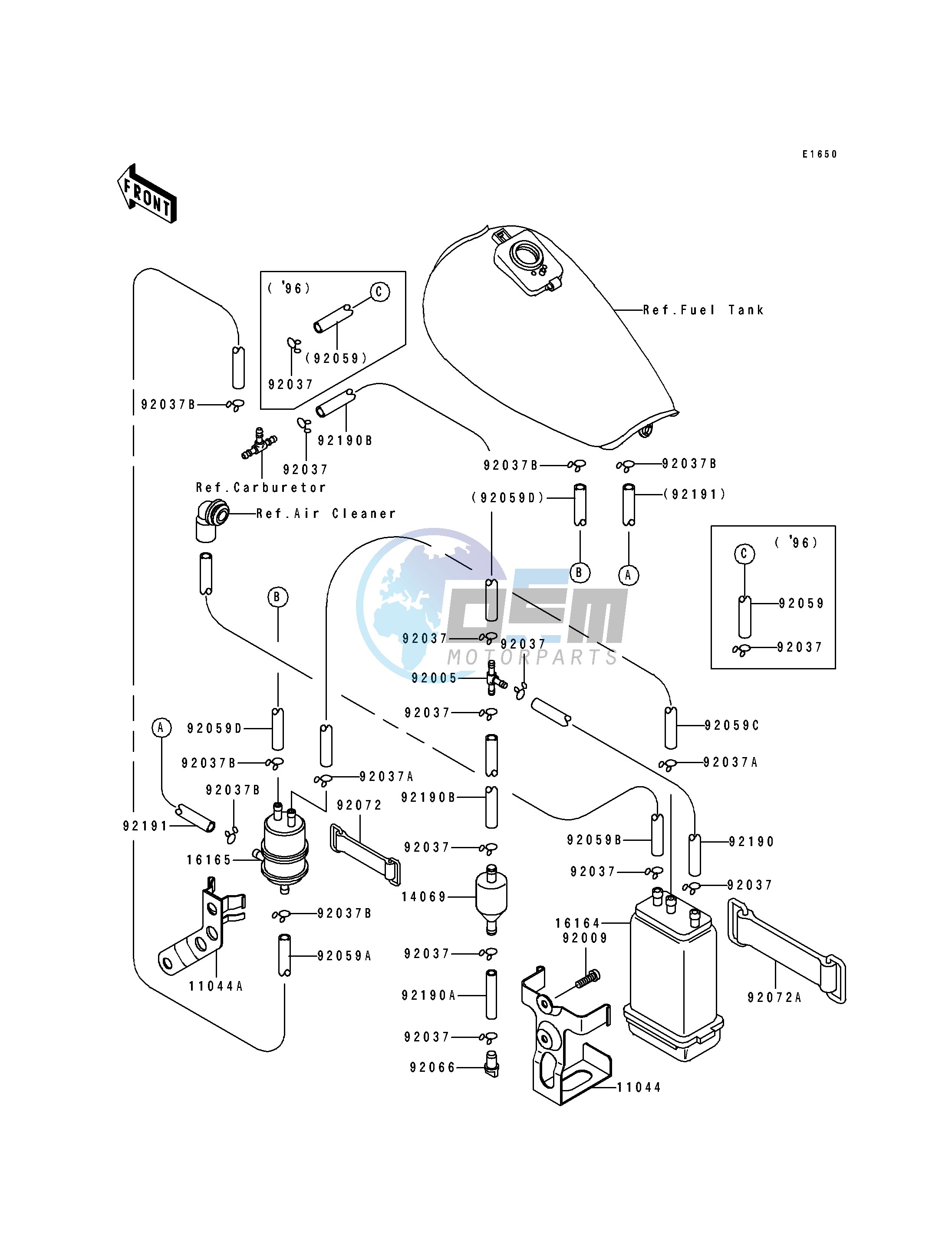 FUEL EVAPORATIVE SYSTEM