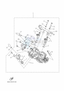 XTZ690 TENERE 700 (BEH1) drawing INTAKE 2