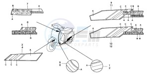 NH80MS drawing MARK/STRIPE