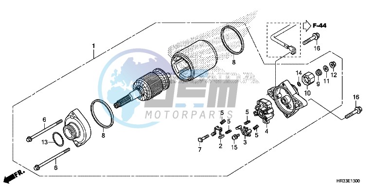 STARTER MOTOR