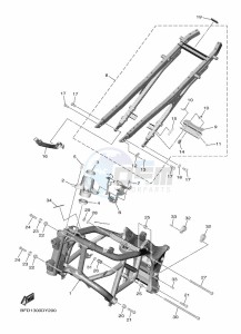 NIKEN GT MXT890D (BFD1) drawing FRAME