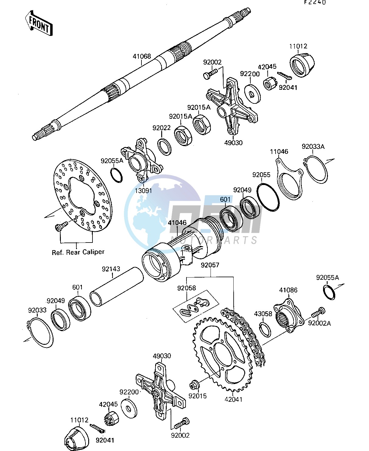 REAR HUB